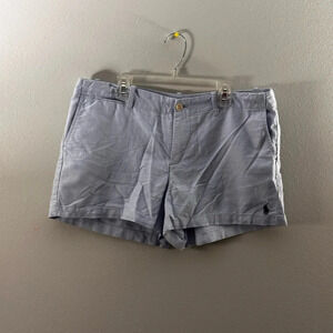 Polo Ralph Lauren Women Blue Chino Shorts size 8